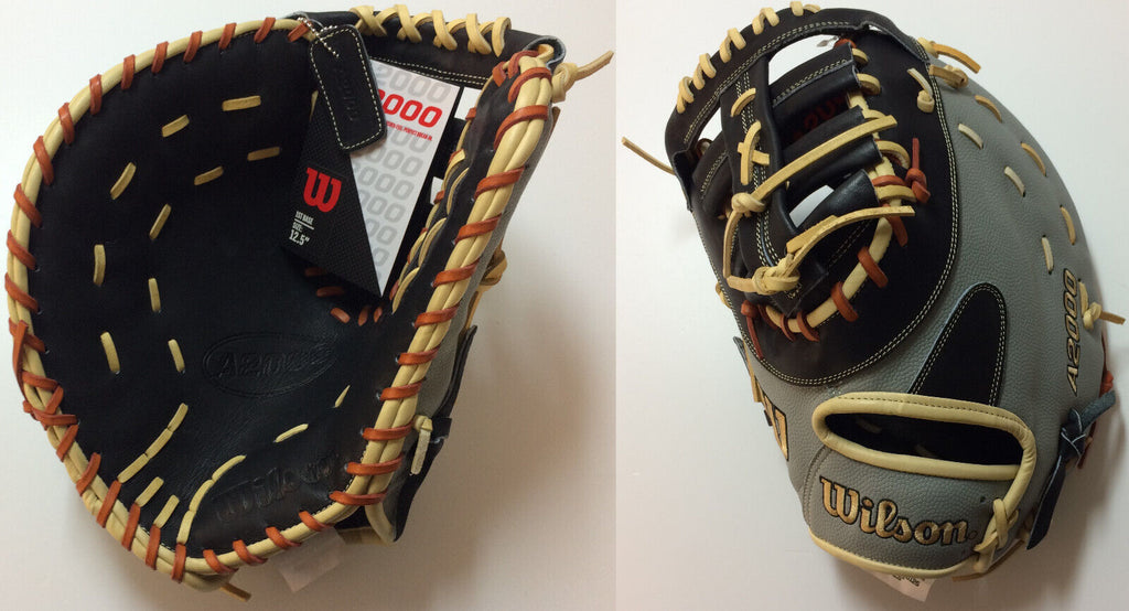 Wilson A2000 First Base Baseball Mitts - 12.25 and 12.5