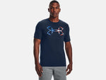 Under Armour Mens UA Freedom Hook Logo Short Sleeve Graphic T-Shirt SS 1370304