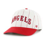 2024  ’47 Los Angeles Angels Cooperstown Collection White Pinstripe Snapback