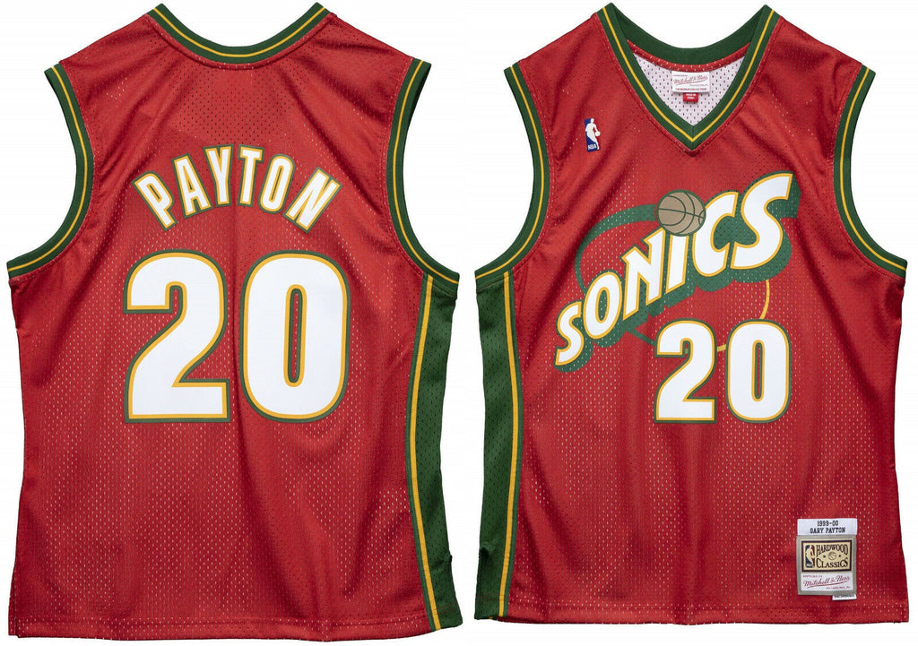 Seattle Supersonics NBA Gary Payton Mitchell & Ness Jersey