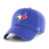 2022 Toronto Blue Jays '47 Brand MLB Clean Up Adjustable Strapback Hat Dad Cap