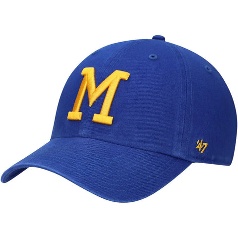 Milwaukee Brewers '47 Brand Royal 1970 Logo Cooperstown Collection Retro Cap