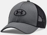 2023 Under Armour Men's UA Blitzing Trucker Mesh Hat Adjustable Snapback Cap