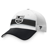 2022 Los Angeles Kings LA Fanatics NHL Draft Trucker Adj Mesh Snapback Cap Hat
