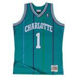 Muggsy Bogues Charlotte Hornets Mitchell & Ness NBA Authentic Jersey 1992-1993