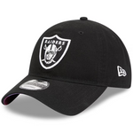 2023 Las Vegas Raiders New Era NFL Crucial Catch 9TWENTY Black Adjustable Hat