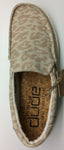 Hey Dude Women's Misty Woven Cheetah Tan Shoes Slip On Comfortable Casual
