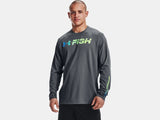 Under Armour Men's UA Iso-Chill Shorebreak Gradient Long Sleeve Pullover UA Fish