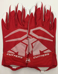 Cutters Men's Rev 4.0 Football Gloves Running Back Defensive Back Gloves Grip