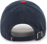 2023 Boston Red Sox B '47 Brand MLB Clean Up Adjustable Strapback Hat Dad Cap