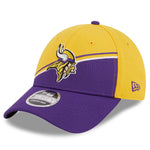 2023 Minnesota Vikings New Era 9FORTY NFL Sideline Adjustable Snapback Cap