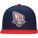 New Jersey Nets Mitchell & Ness NBA Snapback Hat 2Tone Hardwood Cap Brooklyn