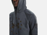 Under Armour Men's UA Freedom Fleece Big Logo Hoodie Hooded Sweatshirt