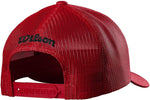 Wilson A2000 Leather Patch Baseball Snapback Mesh Back Snapback Hat Cap USA