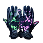 2022 Battle Sports Adult Purge 2.0 Cloaked Football Receivers Gloves Running