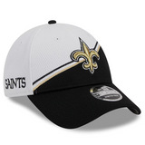 2023 New Orleans Saints New Era 9FORTY NFL Sideline Adjustable Snapback Hat Cap