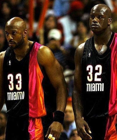 Authentic Jersey Miami Heat Alternate 2005-06 Alonzo Mourning