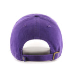 Minnesota Vikings 47 Brand NFL Clean Up Adjustable Strapback Hat Dad Cap Purple