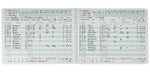 Markwort Mark V Basketball Scorebook - 30 Games Score Book Scoring Scoremaster