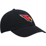 Arizona Cardinals '47 Brand NFL Clean Up Adjustable Strapback Hat Dad Cap Black