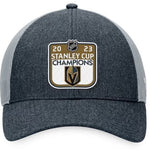 Vegas Golden Knights Fanatics Stanley Cup Champions Locker Room Snapback Hat Cap