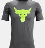 2022 Under Armour Men's UA Project Rock Brahma Bull T-Shirt Dwayne Rock Johnson