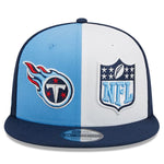 2023 Tennessee Titans New Era 9FIFTY NFL On-Field Sideline Snapback Hat Cap
