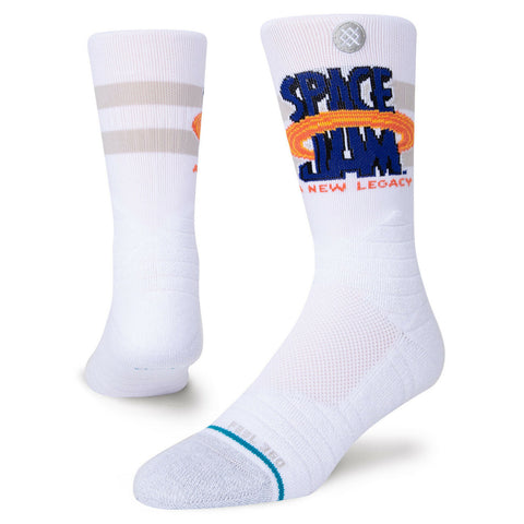 Stance Space Jam 2 A New Legacy Logo Basketball Socks Large Mens 9-13 FEEL360