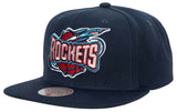 Houston Rockets Mitchell & Ness NBA Snapback Hat Retro Hardwood Classics Cap