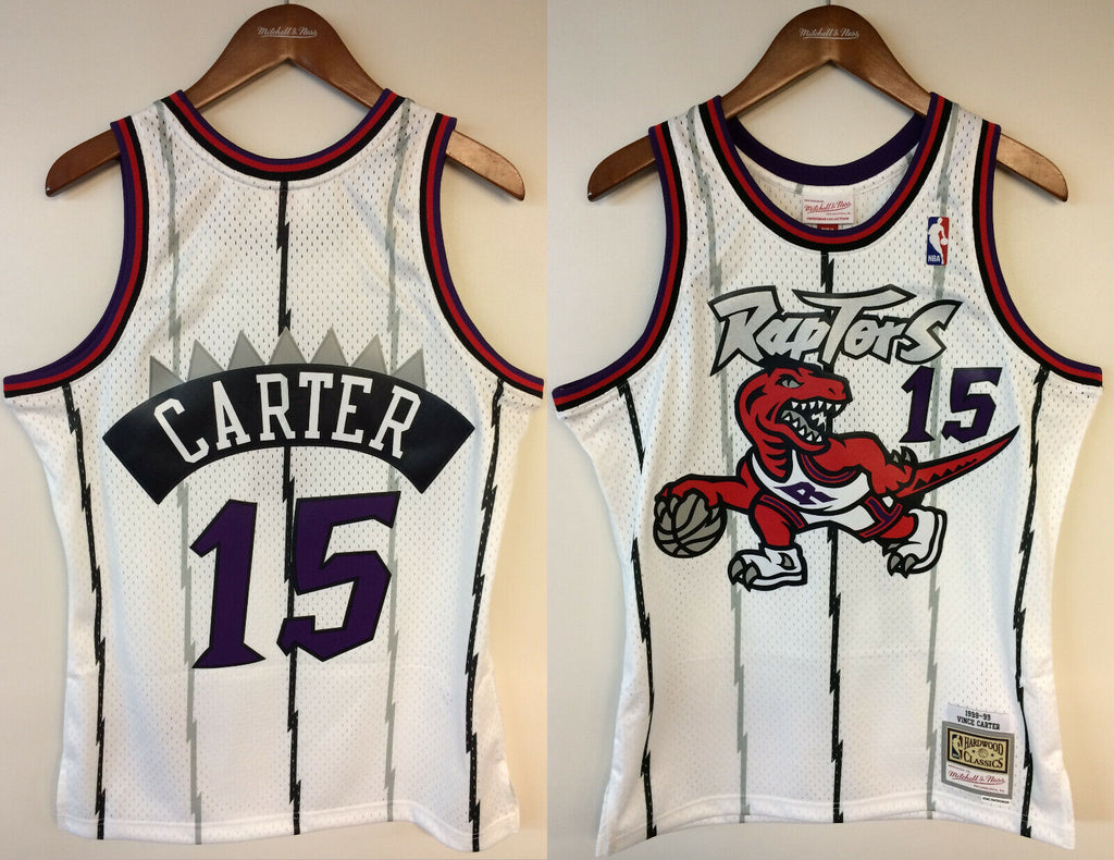 Vince Carter Toronto Raptors Mitchell & Ness NBA 1999-2000 Authentic J –  Cowing Robards Sports