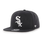 2024 BLACK CHICAGO WHITE SOX BLACK SURE SHOT 47 CAPTAIN ADJUSTABLE SNAPBACK