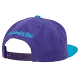 Utah Jazz Mitchell & Ness NBA Snapback Hat 2Tone Hardwood Cap Retro