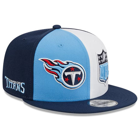 2023 Tennessee Titans New Era 9FIFTY NFL On-Field Sideline Snapback Hat Cap
