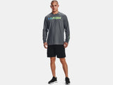 Under Armour Men's UA Iso-Chill Shorebreak Gradient Long Sleeve Pullover UA Fish